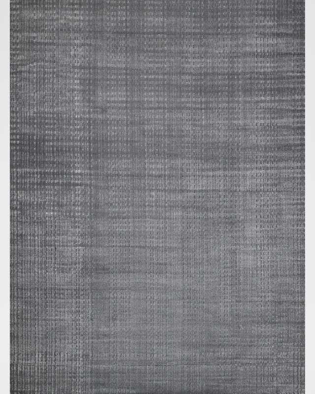 Cabrini Hand-Loomed Gray Rug, 6' x 9'